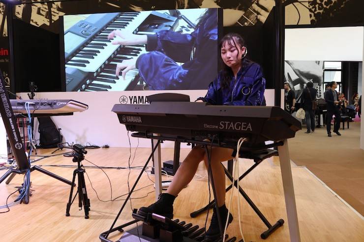 BG大游盛大亮相Music China 2018，呈现世界级乐器展体验